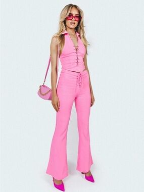 Princess Polly Marcia Vest Top and Flare pants